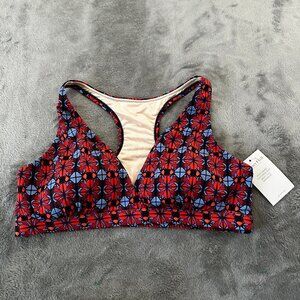 NWT Garnet Hill Swimsuit Bikini Top Women's size 16